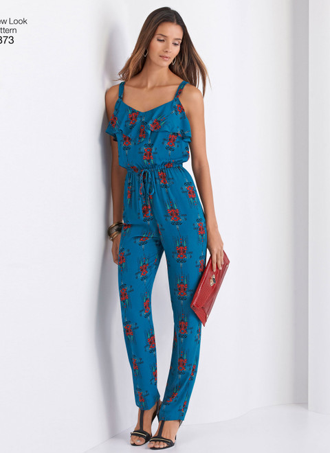 New Look N6373 | Misses' Jumpsuit or Romper and Dresses