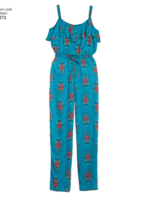 New Look N6373 | Misses' Jumpsuit or Romper and Dresses