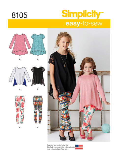 Slim frill leggings pattern | LittlePeople