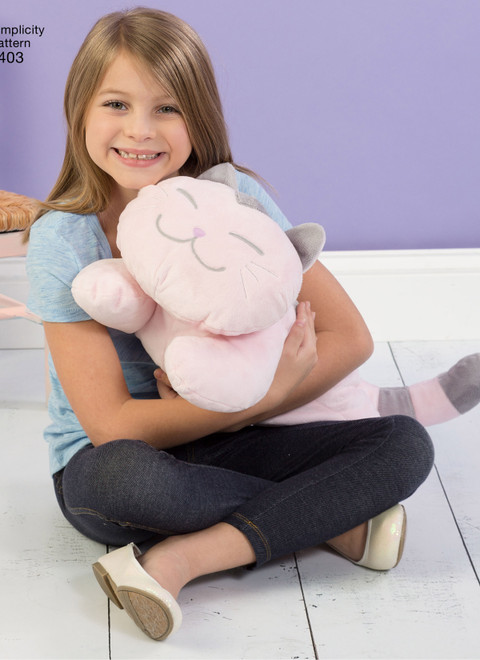 Simplicity S8403 | Stuffed Kitties