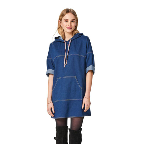 Burda Style BUR6475 | Misses' Hooded Dress