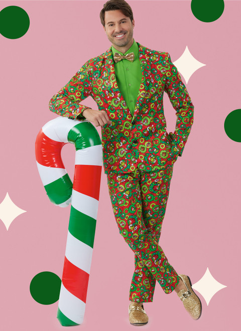 S8528 | Simplicity Sewing Pattern Men's Costume Suit | Simplicity