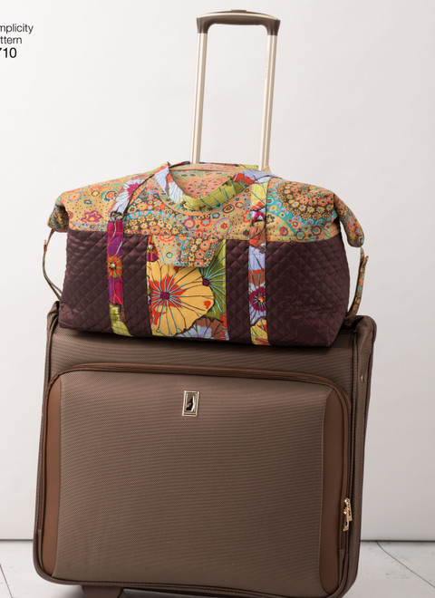 Simplicity S8710 | Luggage Bags, Key Ring, and Tassel