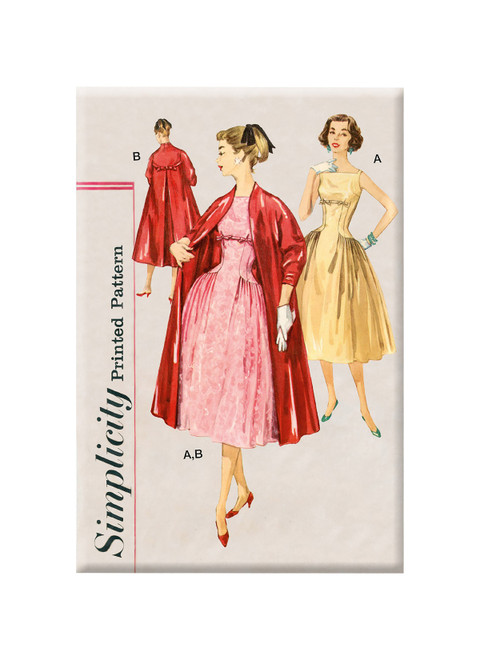 Simplicity Women's Vintage Dress Sewing Pattern, 8591, P5