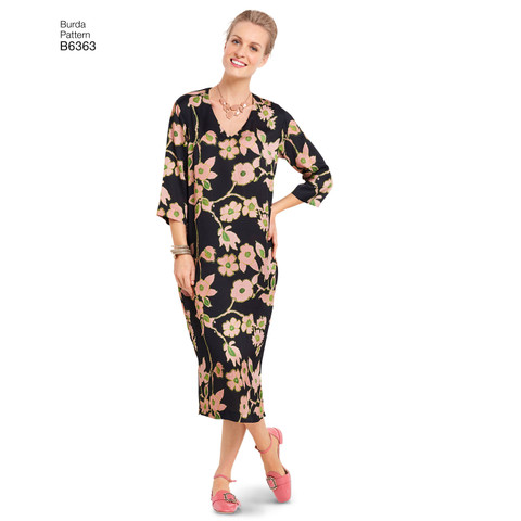 Burda Style BUR6363 | Misses' Dresses