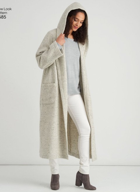 New Look N6585 | Misses' Coat with Hood