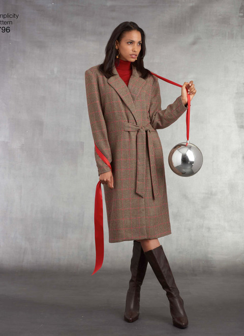 Simplicity S8796 | Misses'/ Miss Petite Lined Coats