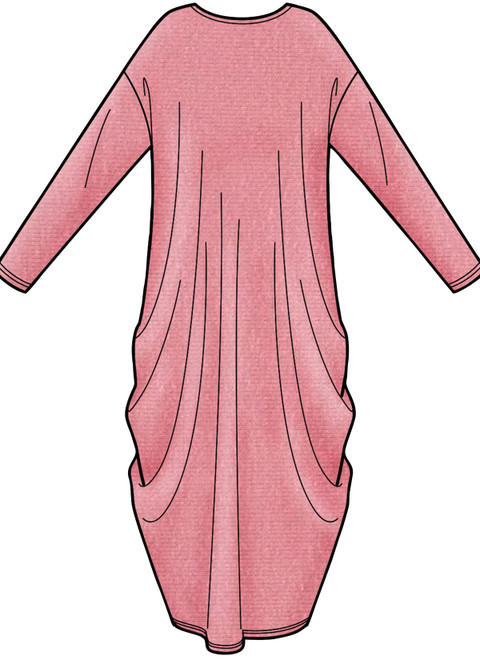 Simplicity S8911 | Misses' Knit Caftans