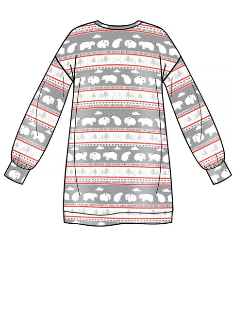 Simplicity S8947 | Misses' Knit Sweatshirt Mini Dresses