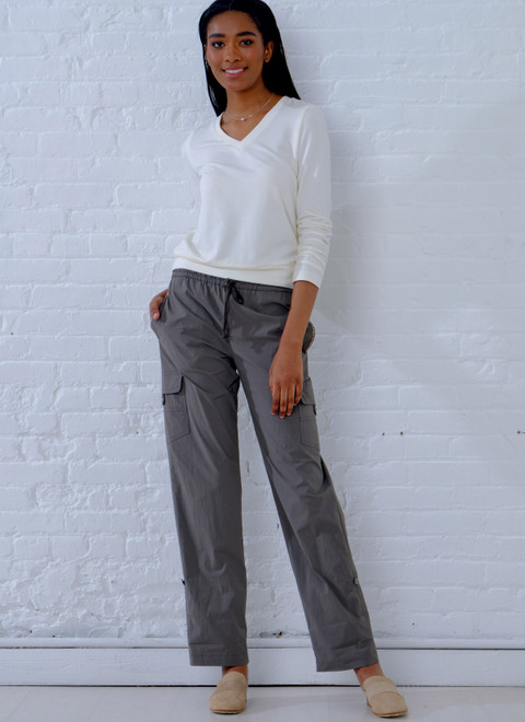 New Look N6644 | Misses' Cargo Pants and Knit Top