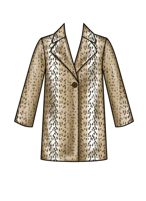 Simplicity S9027 | Children's & Girls' Lined Coat