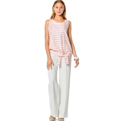 Burda Style BUR6201 | Misses' Tops with Hem Variations