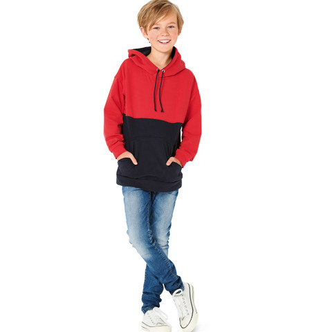 Burda Style BUR9301 | Children's Sweatshirt & Hoodie Tops