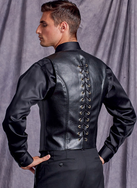 Corset Vest Male - Men Corsets – Miss Leather Online