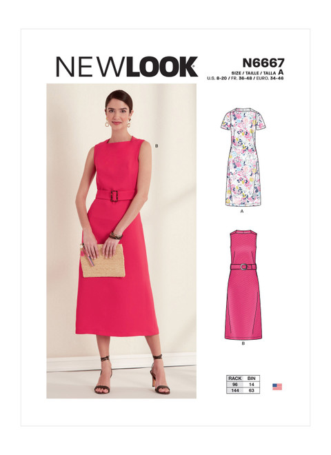 The New Look 6022 Dress Pattern ⋆ A Rose Tinted World