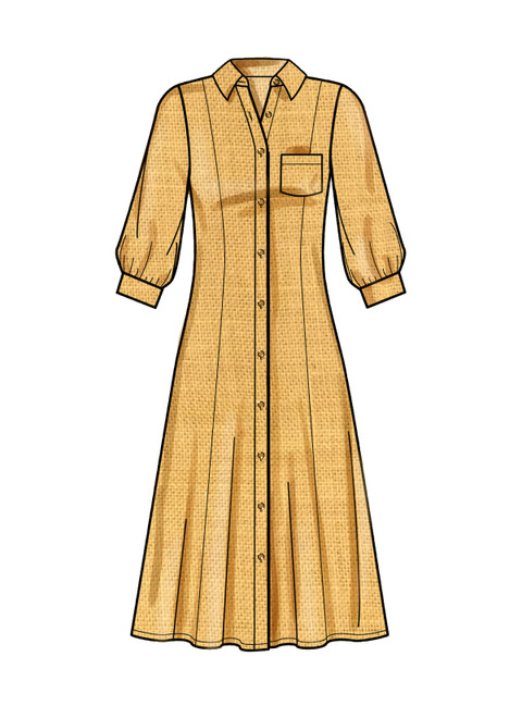 Simplicity S9260 | Misses' & Women's Button Front Dresses