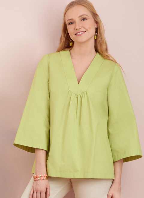 Simplicity S9333 | Misses' Top with Sleeve Variations