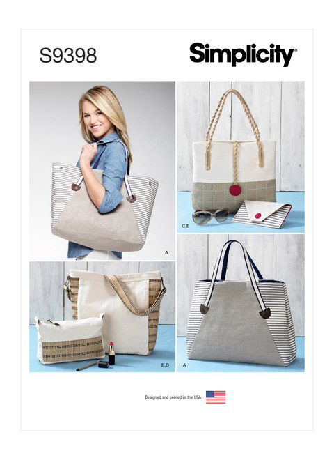 Barcelona Tote Bag And Purse Sewing Pattern – Accessories Sewing Patterns –  Style Arc