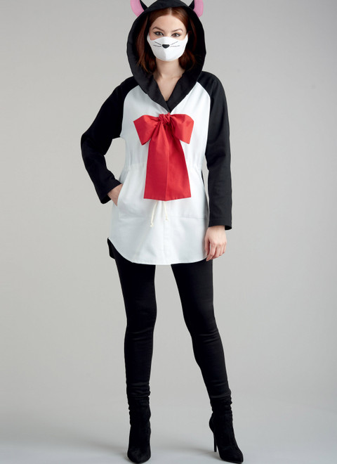 Simplicity S9354 | Misses' Jacket Costume with Masks and Hat
