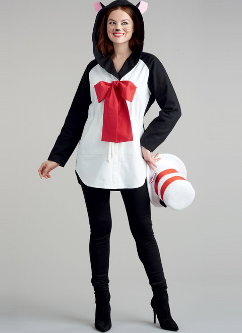Simplicity S9354 | Misses' Jacket Costume with Masks and Hat