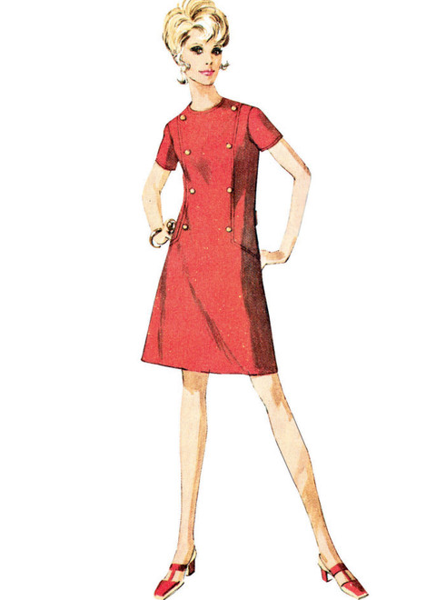 Simplicity 9641 sewing pattern Misses' Button Down Dress —  -  Sewing Supplies