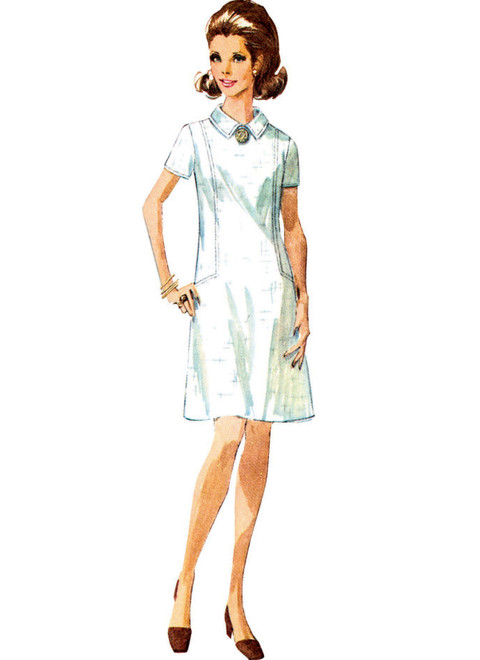 Simplicity Sewing Pattern S9371 Misses' and Women's Dress with Collar, Cuff  and Sleeve Variations - Sew Irish