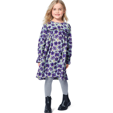 Burda Style BUR9274 | Children's Dress, Blouse with Yoke - Loose Drape