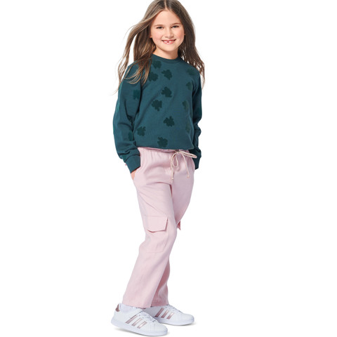 Burda Burda Style Pattern B9342 Child's Elastic Waistband Pants