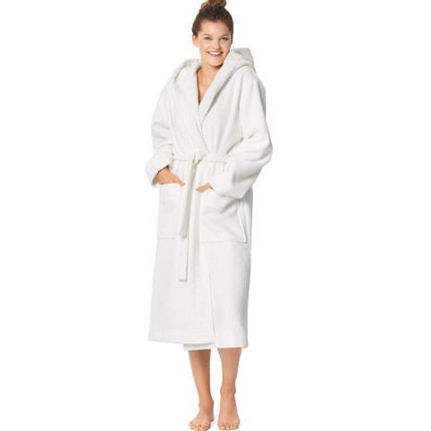 Burda Style BUR6094 | Misses' Bathrobe with Hood and Patch Pockets