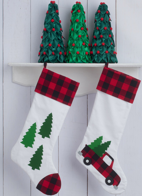 Christmas Stocking Sewing Pattern – TREASURIE