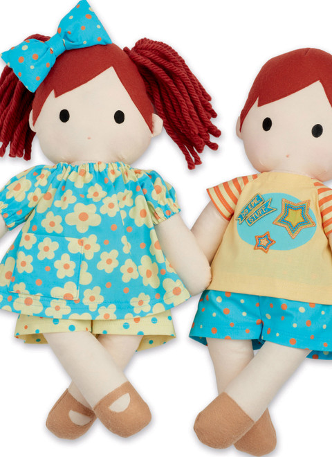 Simplicity S9440 | Plush Dolls with Clothes