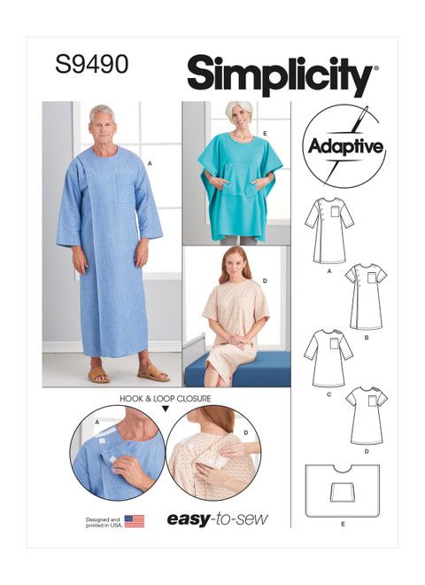 Sew a Medical Gown - McCalls 8170 - Free Pattern - YouTube