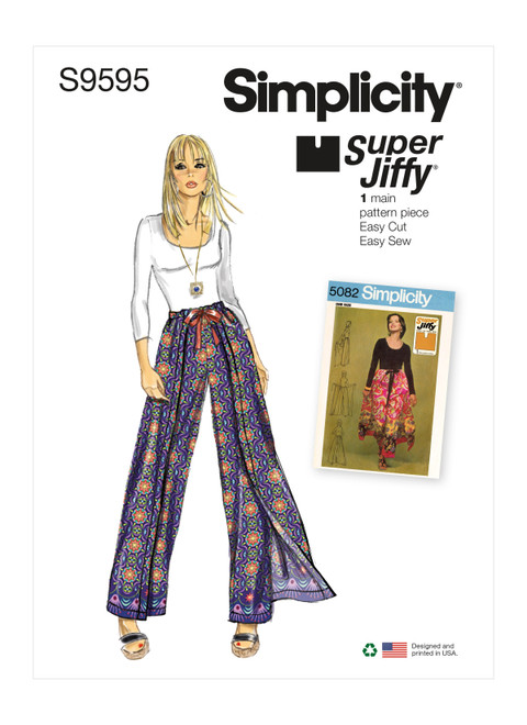 Simplicity Sewing Pattern S9271 Misses' Jacket, Top & Pants - Sew Irish