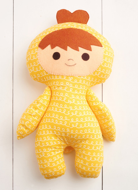 human plush pattern