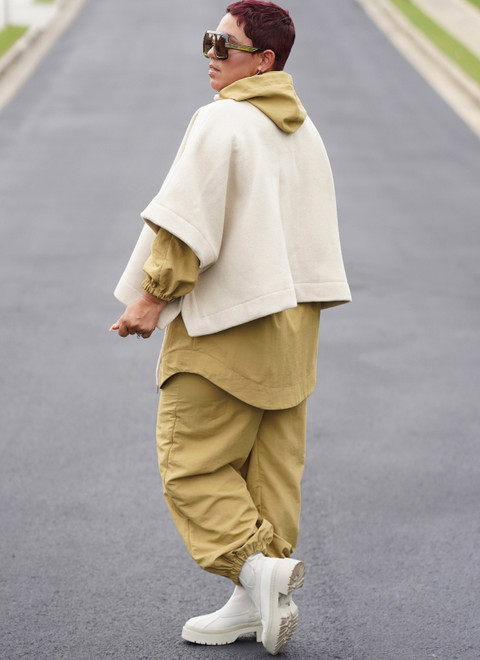 S9687 | Misses' Jacket, Poncho and Pants by Mimi G | Simplicity