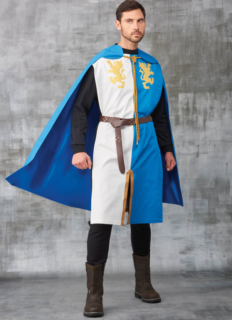 Simplicity S9775 | Unisex Tabards, Capes and Heraldic Shields