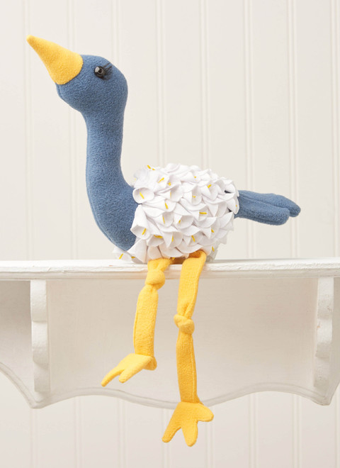 Simplicity S9774 | Decorative Plush Birds by Carla Reiss Design