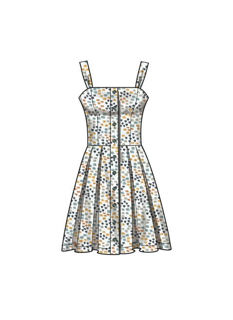 セット販売 Women's Dress Patterns Vogue Patterns 9243 MISSES' PRINCESS SEAM TOPS WITH FLARED