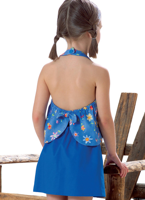 Butterick B4503 | Children's/Girls' Sleeveless Tops, Skort and Shorts