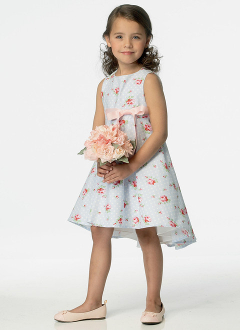 Butterick B6013 | Children's/Girls' Flared Dresses