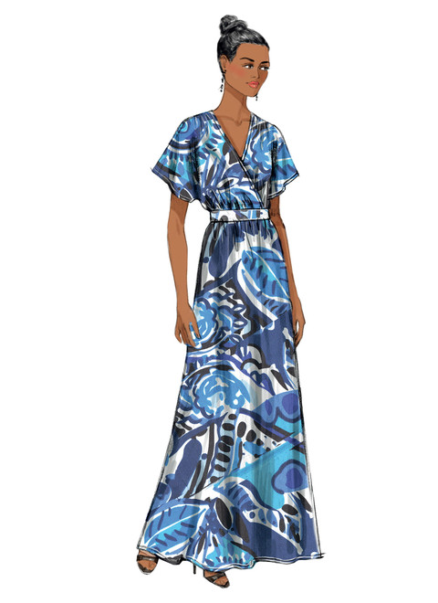 B6051 | Misses' Surplice Dresses | Butterick Patterns