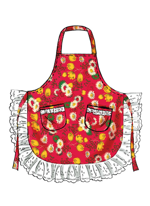 McCall's M5284 | Curved-Hem Aprons