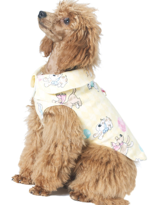 M6218 (PDF) | Dog Vest, Coats, PJs, Leg Warmer, Raincoat, Hoodie