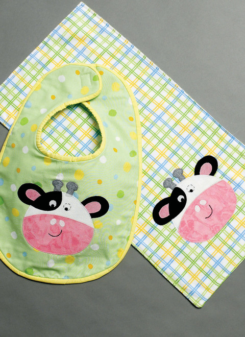 McCall's M6478 | Infants' Bibs and Burp Cloths