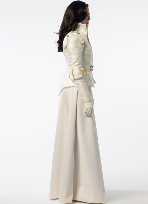 M6819 | Collared Coat, Top, Corset and Belt | McCall's Patterns