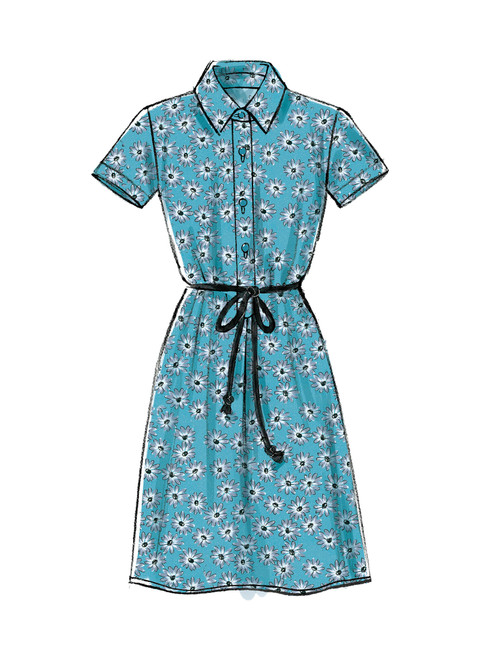 McCall's M6885 (Digital) | Misses' Shirtdresses and Sun Hat