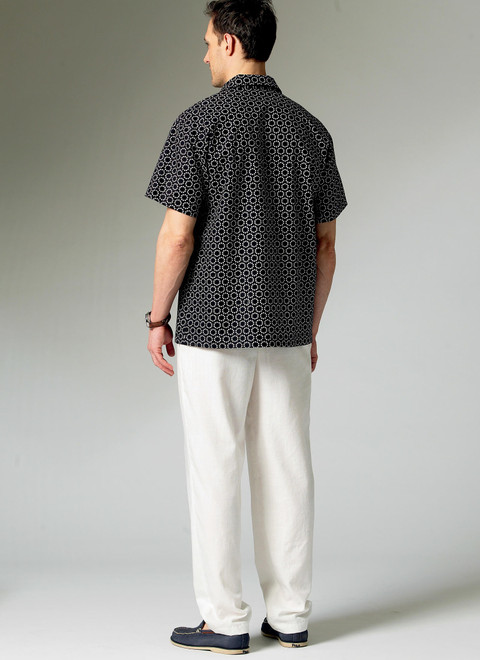 McCall's M6972 (Digital) | Men's/Boys' Shirt, Shorts and Pants