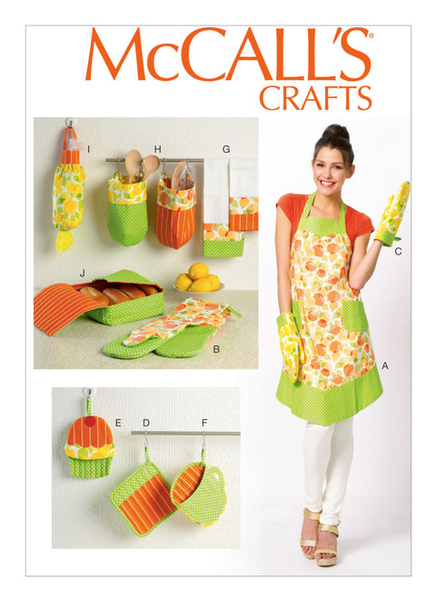McCall's M6978 | Apron and Kitchen Accessories | Front of Envelope