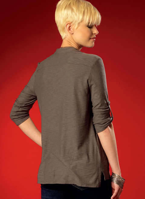 McCall's M7018 (Digital) | Misses' Button-Down Tops and Tunic