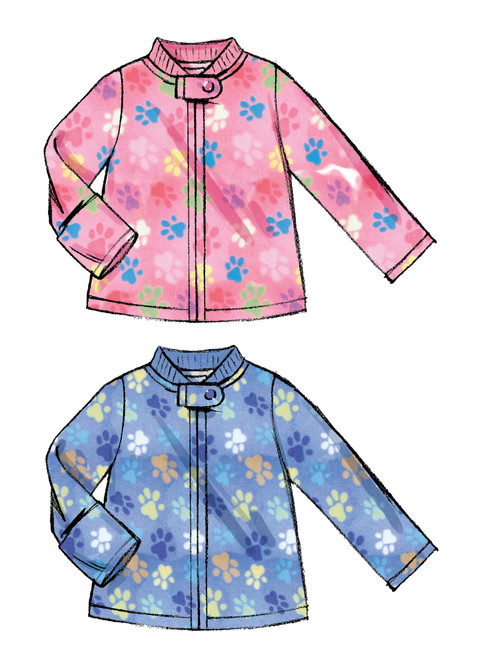 McCall's M7039 (Digital) | Infants' Jackets, Footed Bodysuits and Pants